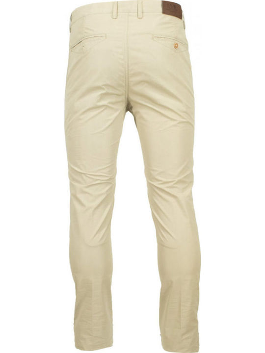 Herrenhose Chino Schlank Passform Beige