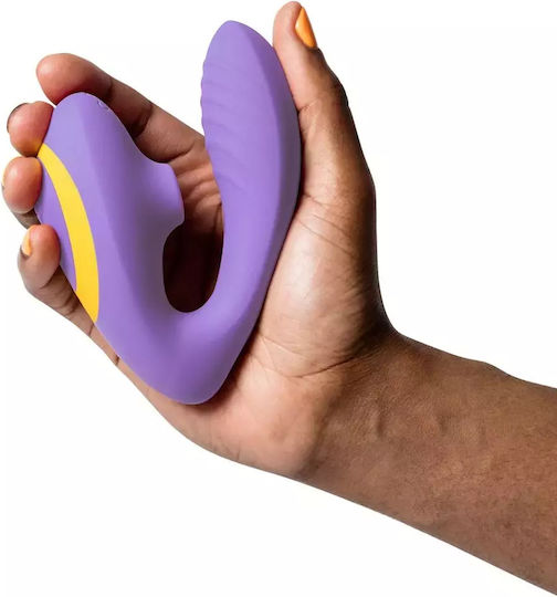 Romp Κλειτοριδικός Δονητής 14cm Μωβ