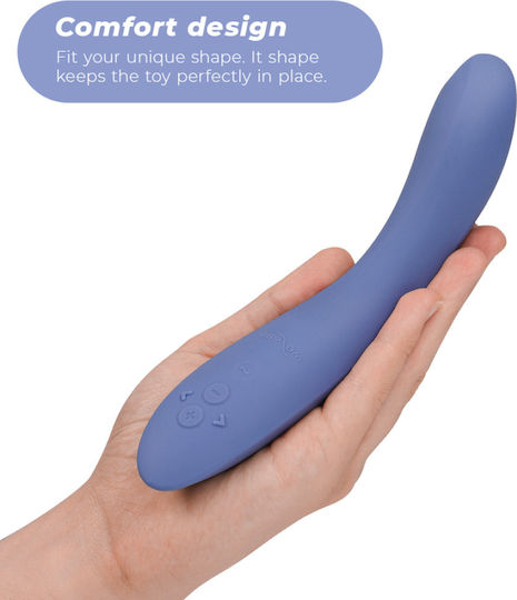 We-Vibe Δονητής G-Spot με Απομακρυσμένο Έλεγχο 21.7cm Μπλε