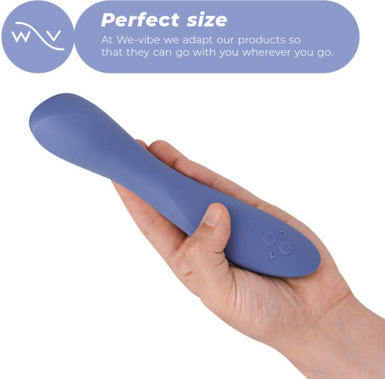 We-Vibe Δονητής G-Spot με Απομακρυσμένο Έλεγχο 21.7cm Μπλε