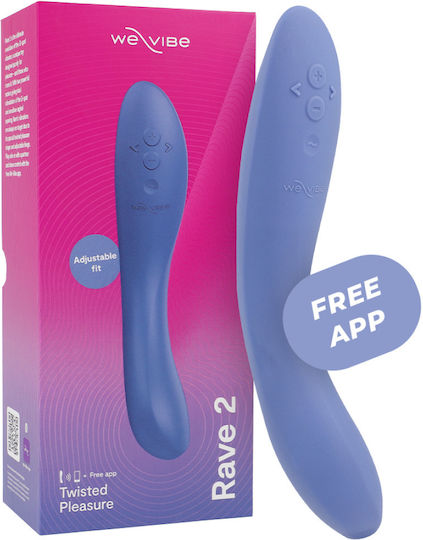 We-Vibe Δονητής G-Spot με Απομακρυσμένο Έλεγχο 21.7cm Μπλε