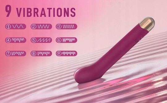 S-Hande Vibrator Masaj 17.7cm Roșu
