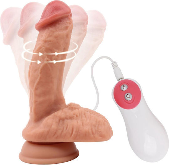 Chisa Novelties Extreal Sensual Controller Realistic Vibrator 18.5cm Flesh