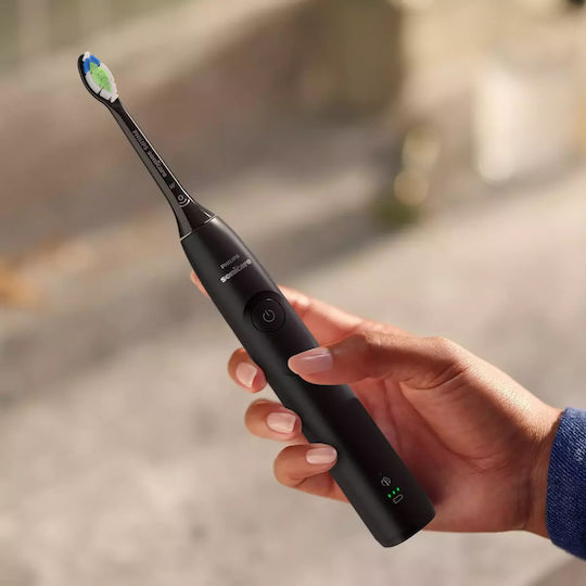 Philips Sonicare 5300 Electric Toothbrush with Pressure Sensor Black