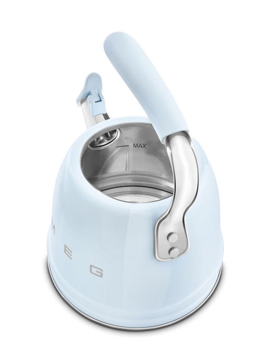 Smeg Τσαγιέρα Ανοξείδωτη Λευκή 2300ml