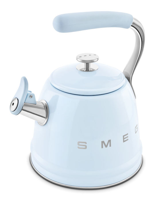 Smeg Τσαγιέρα Ανοξείδωτη Λευκή 2300ml