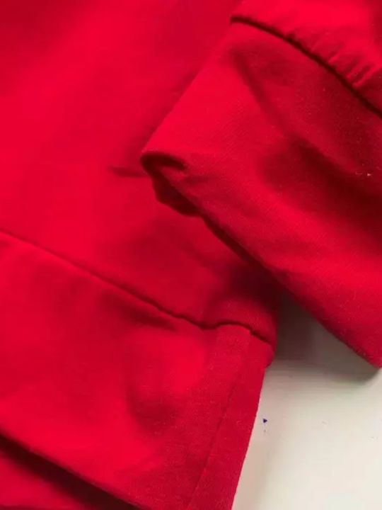Kinder-Set mit Leggings Winter 2Stück Rot