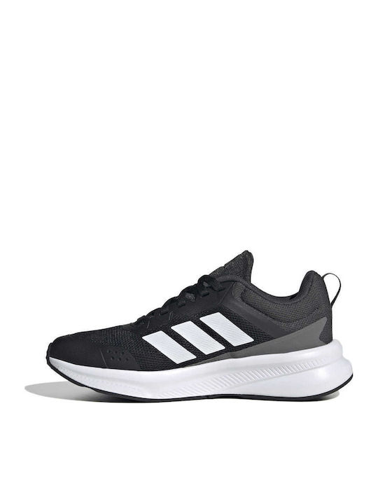 Fortarun 4.0 J Αθλητικά Παιδικά Παπούτσια Running με Κορδόνια Μαύρα
