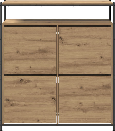 Ξύλινη Παπουτσοθήκη 100x34x112cm