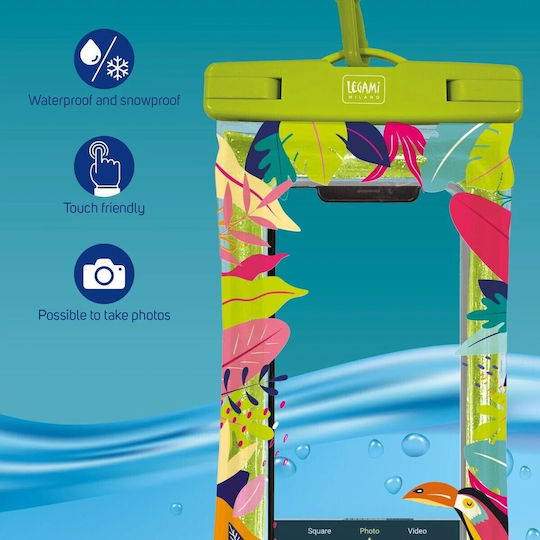 Legami Milano Pura Vida Waterproof Case Up To 6.5 Light Blue WPP0008