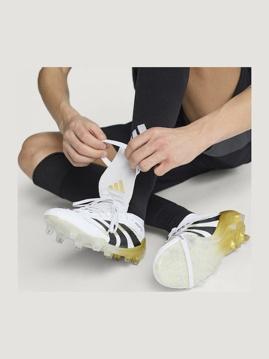 adidas Predator Elite Football Shoes with Cleats White