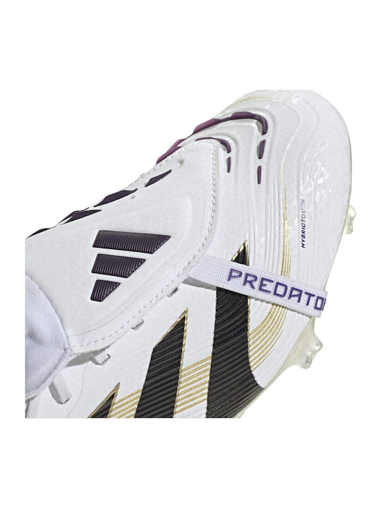 adidas Predator Elite Football Shoes with Cleats White