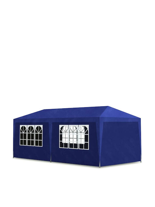 Gazebo Garten Blau 6x3m