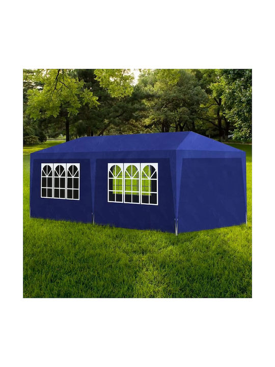 Gazebo Garten Blau 6x3m