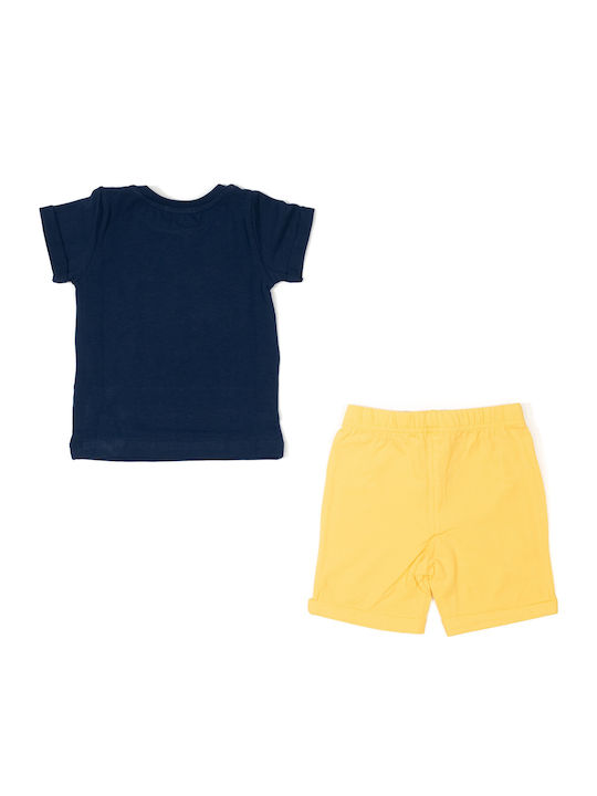 Kinder-Set mit Shorts Sommer 2Stück Marineblau