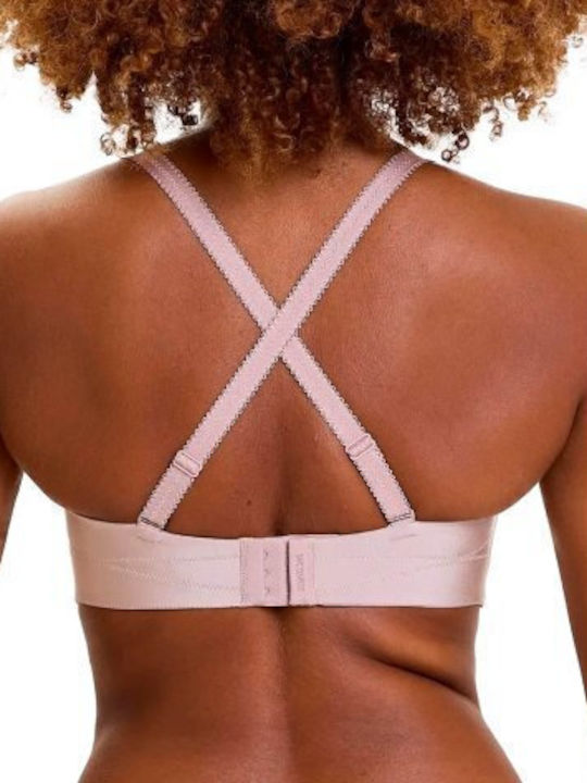 Ροζ Strapless Σουτιέν