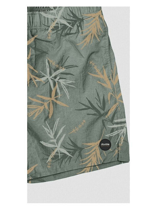 Ανδρικό Μαγιό Σορτς Χακί Floral