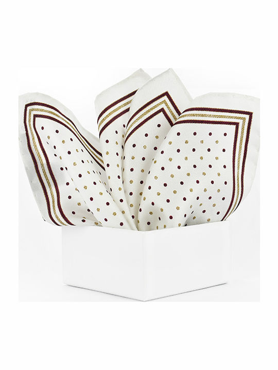 Men's Silky Handkerchief White