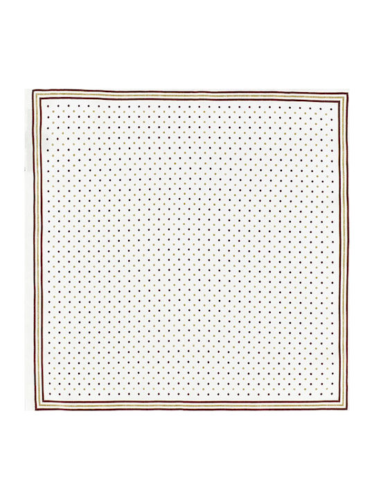 Men's Silky Handkerchief White