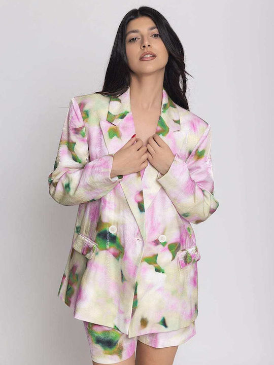 Vero Moda Γυναικείο Σακάκι Multicolor