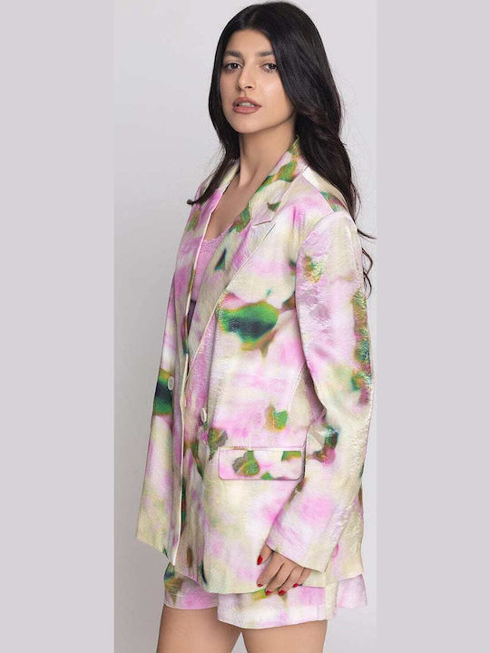 Vero Moda Γυναικείο Σακάκι Multicolor