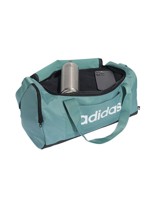 adidas Linear Duffel Τσάντα Ώμου για Γυμναστήριο Πράσινη