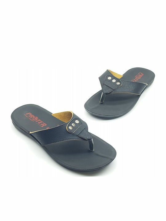 Herrensandalen in Schwarz Farbe