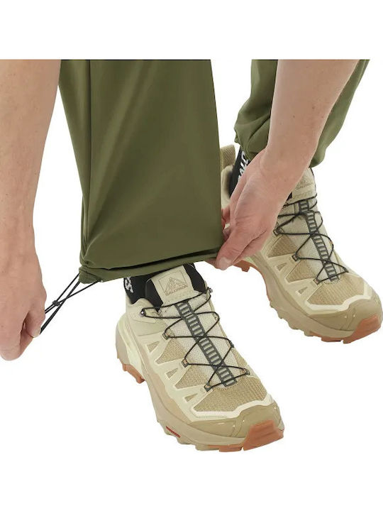 Salomon Bărbați Lung Pantaloni de drumeție Khaki