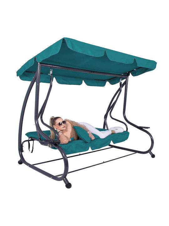 Metallic Swing Green with 280kg Maximum Weight Capacity