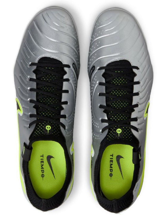 Nike Tiempo Legend 10 Elite Football Shoes with Cleats Beige