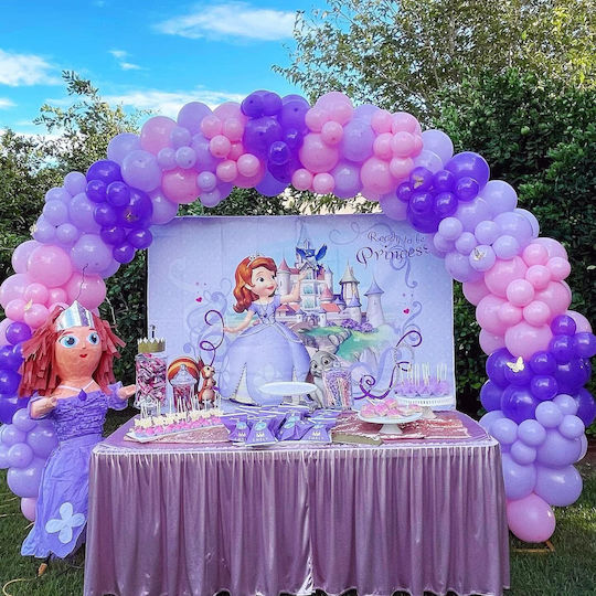 Arc de Baloane 2.4 M x 2.7 M Suport Metal Bază Pătrat 2 Sacose Greutate Accesorii pentru Balene Banda pentru Baloane Accesorii pentru Petreceri Decoratiuni