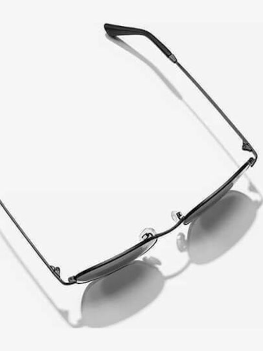 Hawkers Signal Unisex Γυαλιά Ηλίου με Μαύρο Μεταλλικό Σκελετό και Μαύρο Φακό HSIG20BBM0