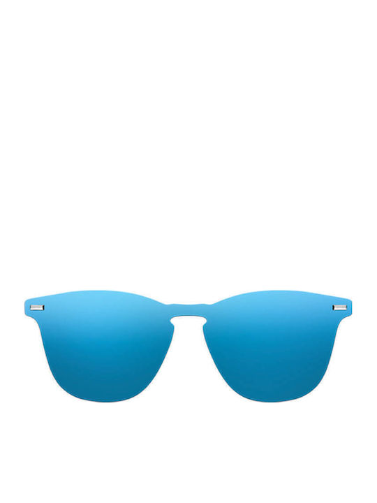 Northweek Wall Phantom Unisex Γυαλιά Ηλίου με Μπλε Κοκκάλινο Σκελετό και Μπλε Polarized Καθρέφτη Φακό