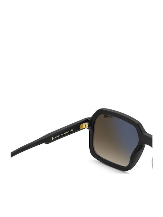 Carrera Men's Sunglasses with Black Horn-Rimmed Frame and Grey Gradient Lens 08/S 003/86