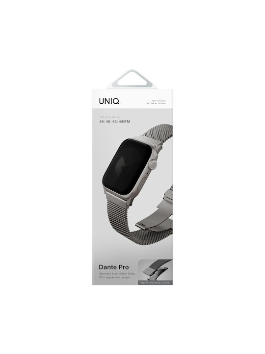 Uniq Strap Silver (Apple Watch 49/46/45/44mm, UNIQ) Uniq Strap Silver (Apple Watch 49/46/45/44mm, UNIQ)