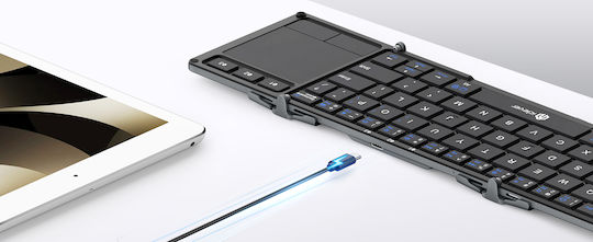 iClever IC-BK08 Безжично Клавиатура с тъчпад за таблет Английски US Foldable