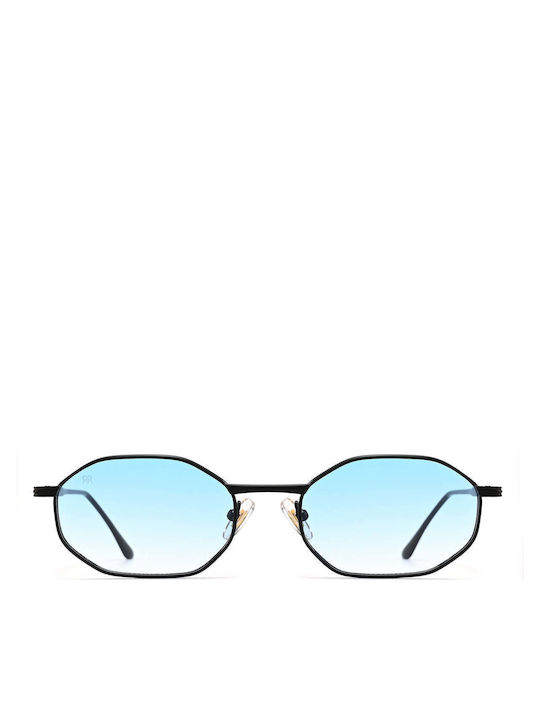 Red Raven Lore Unisex Γυαλιά Ηλίου με Μπλε Μεταλλικό Σκελετό και Μπλε Φακό rd-000042-BLUE-52846597701966