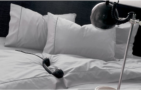 Rythmos Madonna Set Kids Duvet Cover Single with Pillowcase Cotton White 160x250cm