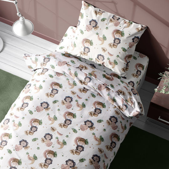 Dimcol Kids Duvet Cover Single Cotton 160x240cm