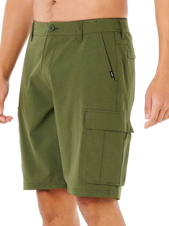 Herrenshorts Cargo Grün