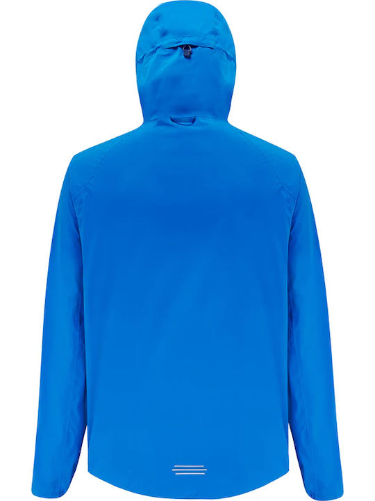Αθλητικό Μπουφάν Αδιάβροχο Blue