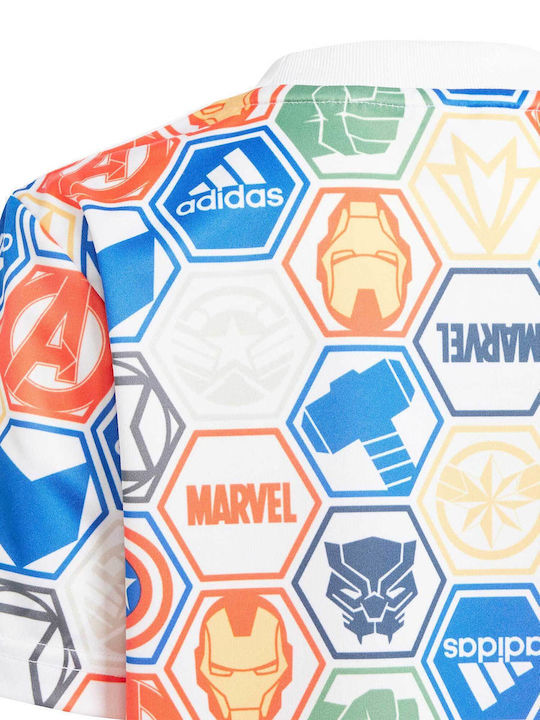 Adidas Kids Boys Adidas X Marvel Avengers Tee Set (in7290) - Multicolor