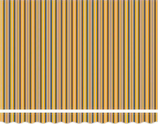 vidaXL Material pentru copertină Multicolor 2x3m