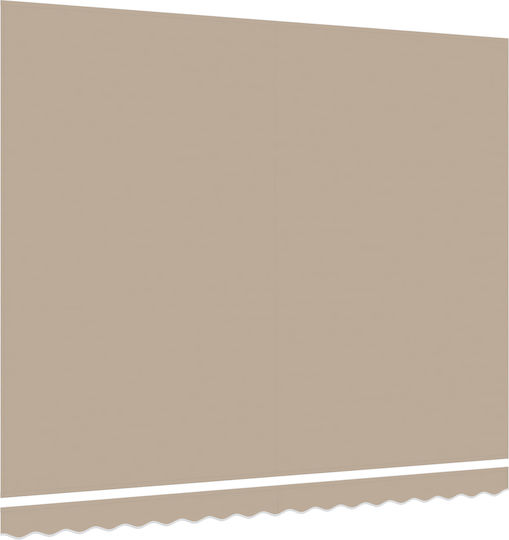 vidaXL Markisenstoff Beige 3.5x4m