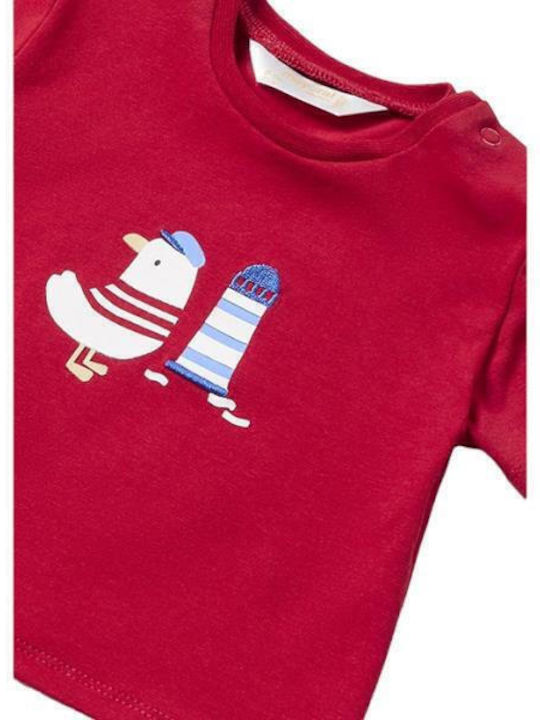Kinder-Set mit Shorts Sommer 2Stück Red