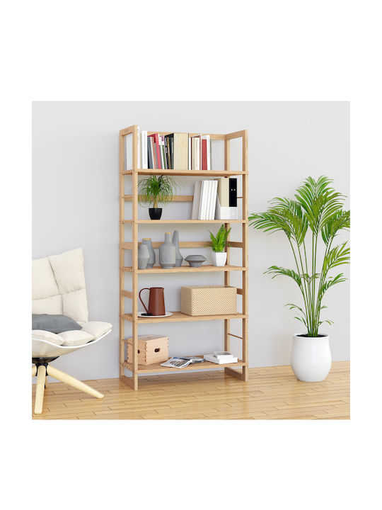 Casaria Rafturi de baie Raft Baie Lemn 136x58x27cm