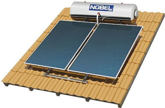 Nobel Classic Nobel Ηλιακός Θερμοσίφωνας 300lt Glass Τριπλής Ενέργειας 5.2τ.μ. Κεραμοσκεπής Επιλεκτικός
