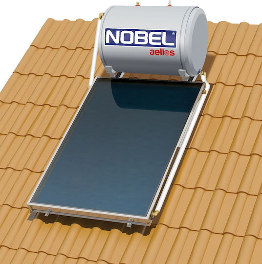 Nobel Solar Water Heater 160lt Glass 2 sq.m. Roof Tile Selective