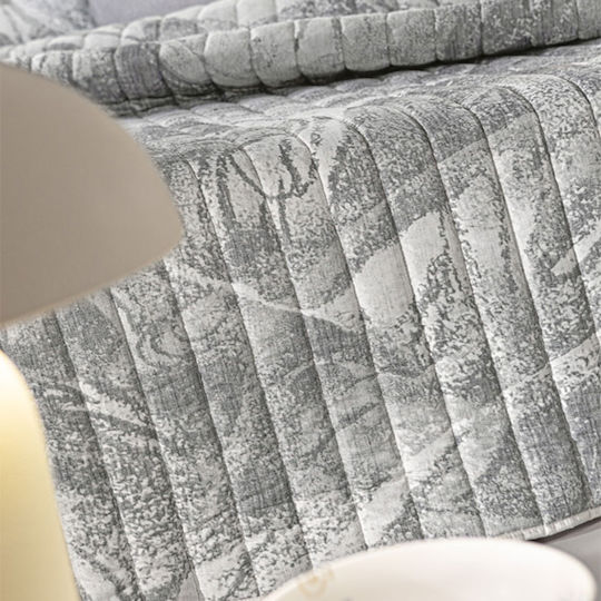Guy Laroche Drama Κουβερλί Υπέρδιπλο Grey 220x240cm
