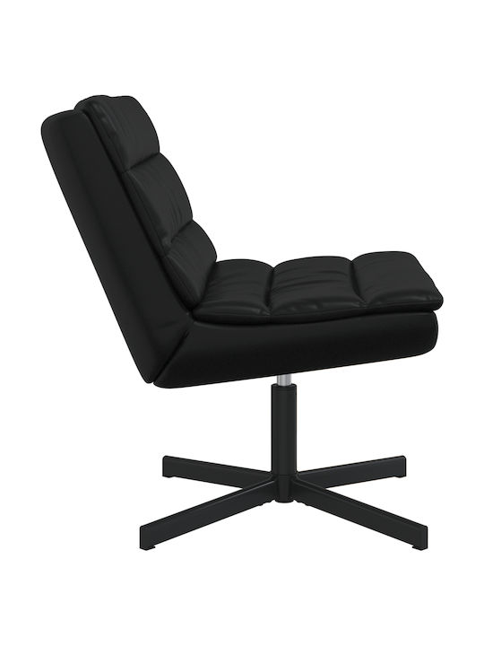 Stuhl in Schwarz Farbe 63x75x76cm 1Stück